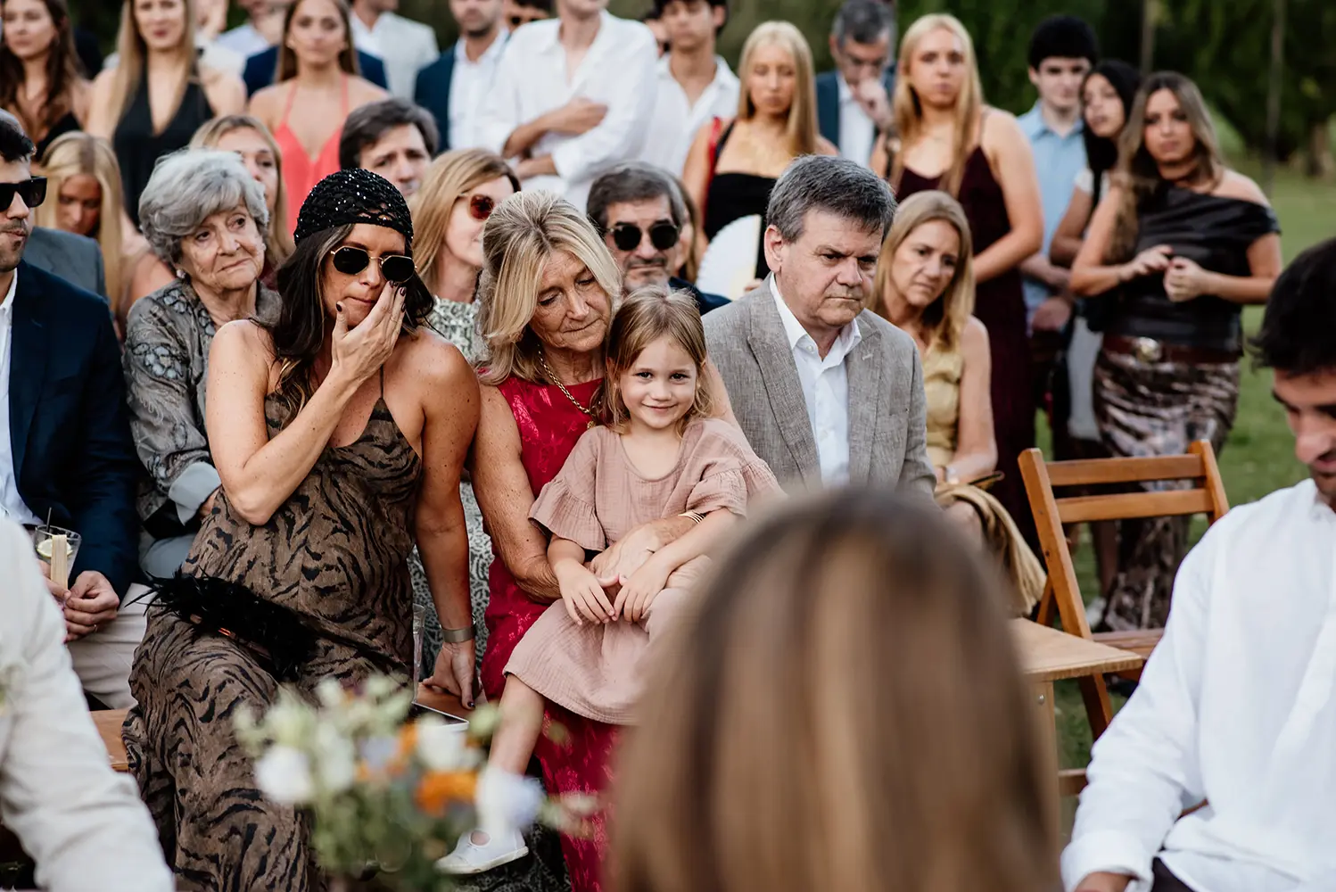 Familia del novio se emociona