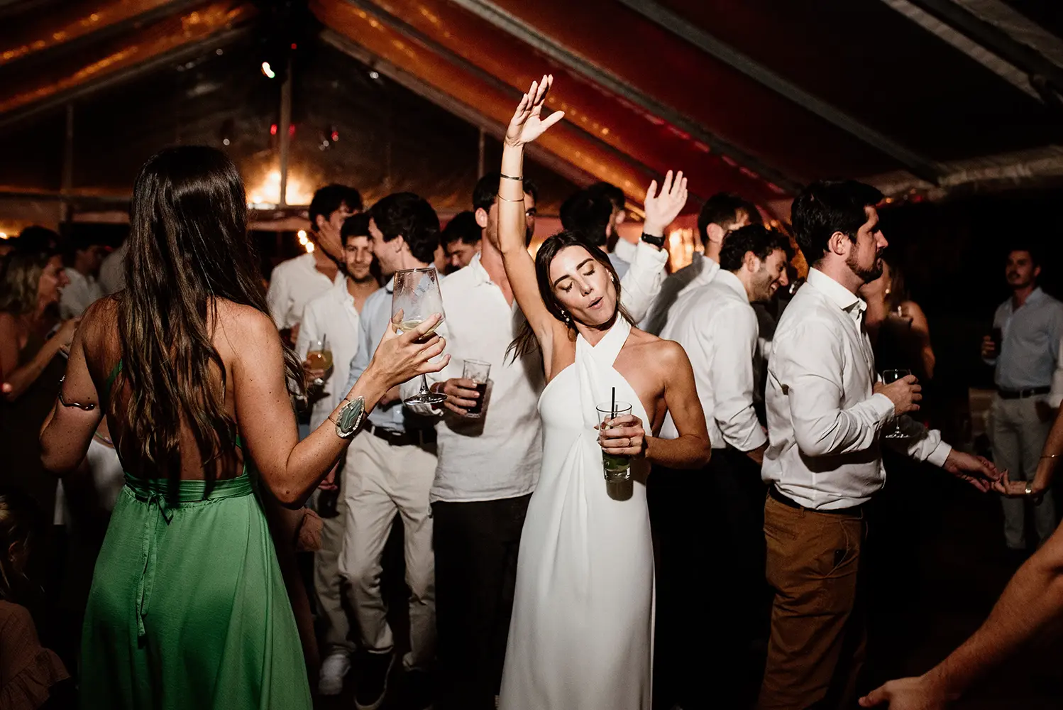 Novia bailando