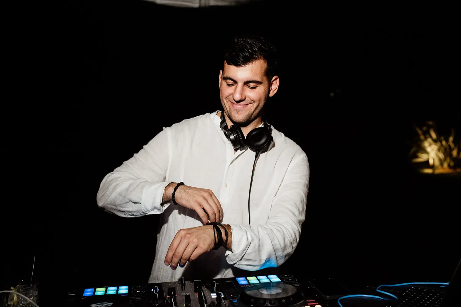 Foto del dj amigo de la pareja