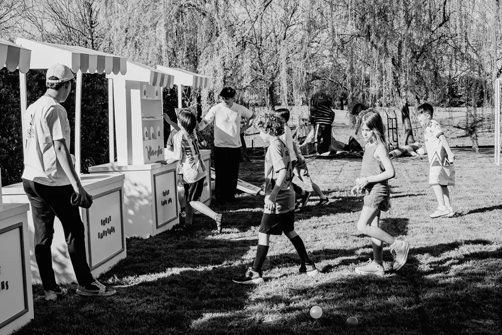 Niños jugando