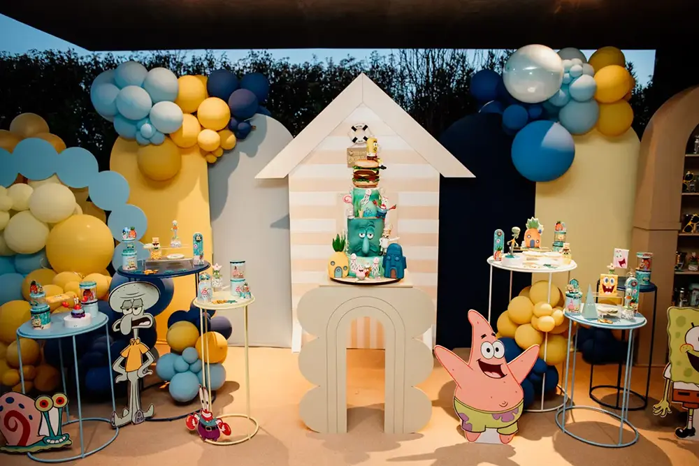 Torta de bob esponja